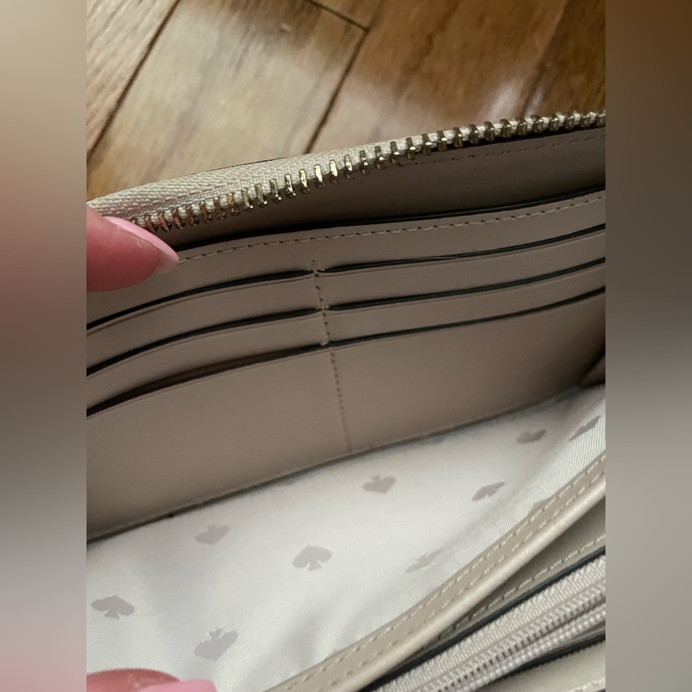 Kate Spade Large Shimmery Wallet - Picture 9 of 12